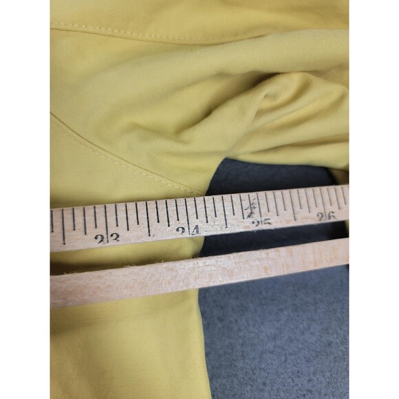 Nike Jacket Mens Large Yellow Half Zip Hooded Pullover Windbreaker DA0011-700 - Picture 11 of 13